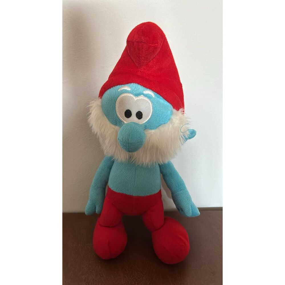 2010 Papa Smurf  The Smurf 13 inches  The Smurfs